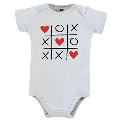 Pañaleros de algodón para bebé de niña Hudson Baby, Corazones de amor, 6-9 meses, Rojo, 6-9 meses