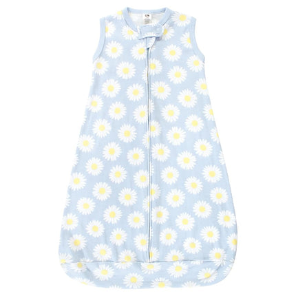 Hudson Baby Bebé Algodón Manga Larga Saco de Dormir, Manta, Daisy Bee sin Mangas, 3-9 Meses