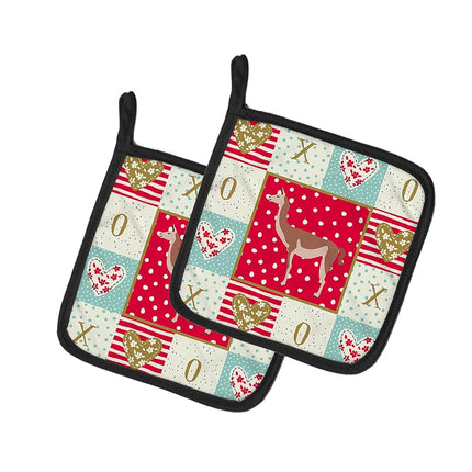 Caroline's Treasures potholders, Multicolor, 7.5HX7.5W