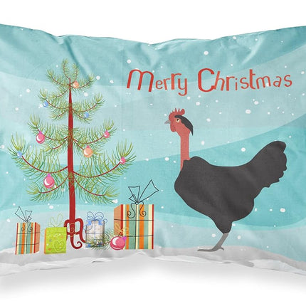 Caroline's Treasures Taie d'oreiller, Polyester, Poulets-Poule Cou Nu Noël, Standard