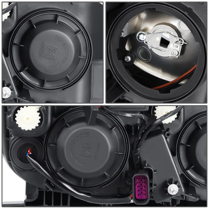 DNA MOTORING OEM-HL-0178-L Left Side Halogen Headlight Compatible with 2015-2016 Trax