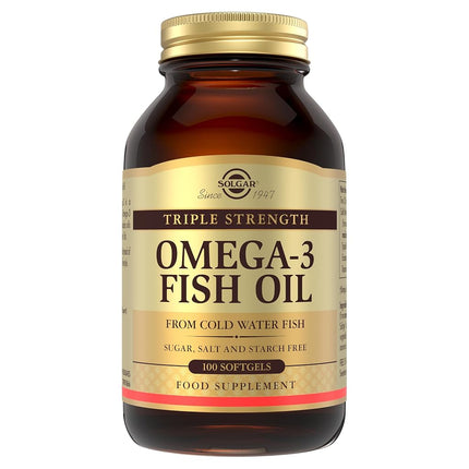Solgar Omega-3 Triple Strength 950 mg Softgels - P