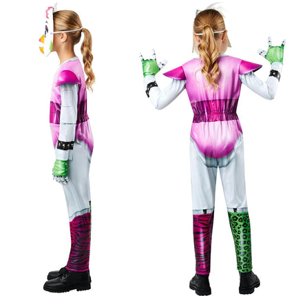 Rubie's Child's Five Nights at Freddy's Glamrock Chica Costume, As Shown, Large