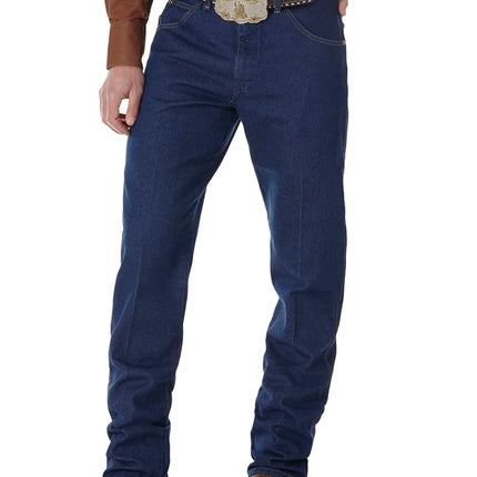 Wrangler Men's Cowboy Cut Relaxed Fit Jean, Prewashed Indigo, 36W x 34L