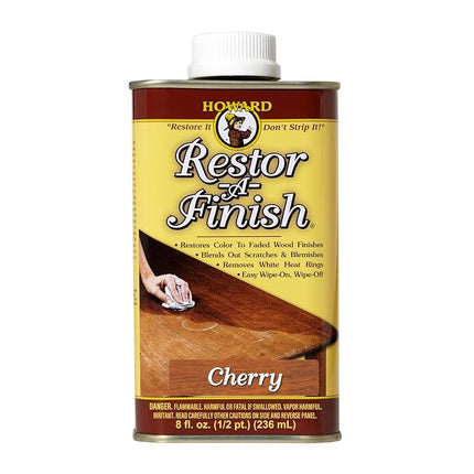 HOWARD Restor-A-Finish Cherry RF9008 Restore the Original Finish on Wooden Furniture 236ml