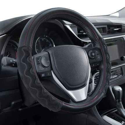 Motor Trend SW-815 Black Max Grip Steering Wheel C