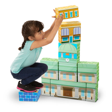 Melissa & Doug Patrulla Canina Bloques de Construcción Gigantes - Paisaje Urbano SIOC