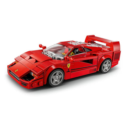 LEGO® Speed Champions Ferrari F40 Supercar 76934 Buildable Vehicle, Toy Model Car Playset with Driver Minifigure, Collectible Building Set for Kids, Toy for Boys and Girls