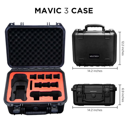 VCUTECH Mavic 3 Case Compatible with DJI Mavic 3 Accessories