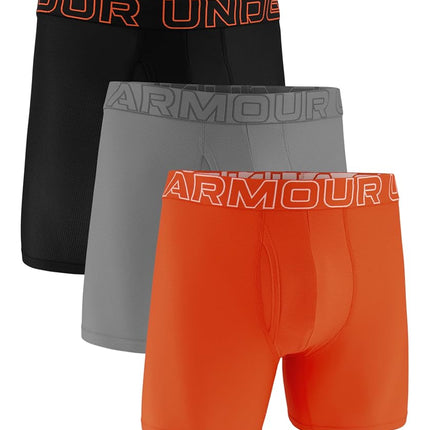 Under Armour 3-Pack Performance Tech Mesh Solid 6"