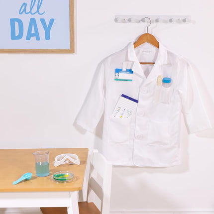 Melissa & Doug Scientist Role Play Costume Set,