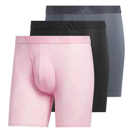 adidas Men's Microfiber Boxer Briefs Underwear (Mu