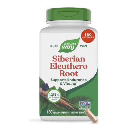 Nature's Way Premium Herbal Siberian Eleuthero 1,2