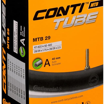 Continental Men's MTB Tubes Bike Parts, Other, [47-622->62-622]