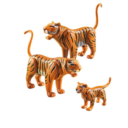 Playmobil 6645 City Life Tiger Family, Fun Imaginative Role-Play, PlaySets Suitable for Children Ages 4+