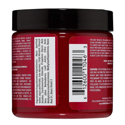 MANIC PANIC Classic Cleo Rose Semi Permanent Hair Color - Warm Magenta Pink Hair Dye for Women & Men That Lasts 4-6 Weeks - Vegan, Ammonia & Cruelty-Free - Create & Mix Custom Shades (4oz / 2pk)
