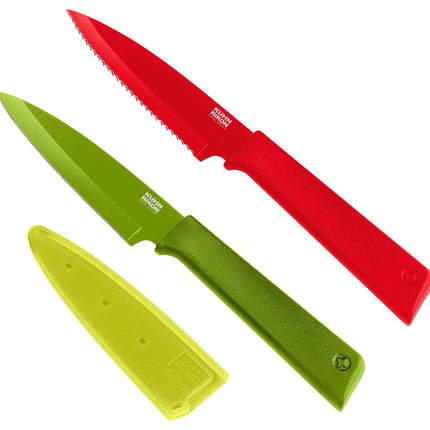 Kuhn Rikon Colori+ Prep 2 Pc Kitchen Knife Set (1x