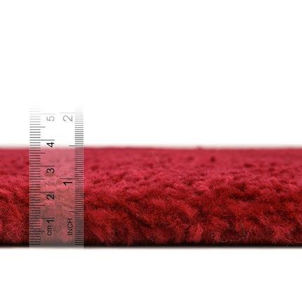Unique Loom Solo Collection Plush Casual Gray Area Rug (3' x 5')