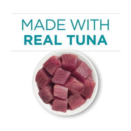 Purina ONE SmartBlend Wet Cat Food, Braised in Wilg, Flaked Tuna Recipe, 180 ml, Pack of 24