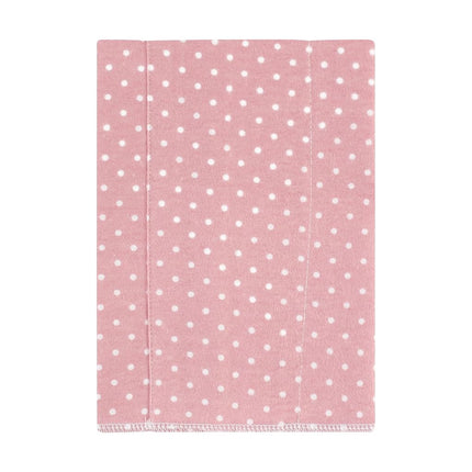 Hudson Baby Unisex Baby Cotton Flannel Burp Cloths, Blush Navy Floral 4-Pack, One Size
