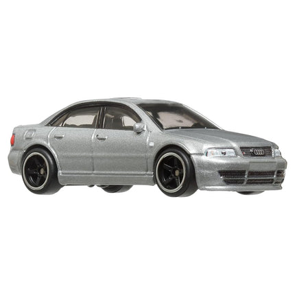 Hot Wheels Premium Audi S4 Quattro, Car Culture Circuit Legends Vehicles for Kids 3 Years Old & Up and Adult fans and Collectors, Premium Collection of Car Culture 1:64 Scale Vehicles, HRV81