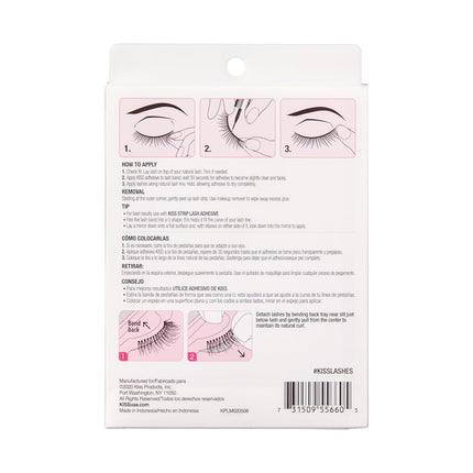 KISS Products So Wispy Lashes, 5 Pair (Package May Vary)