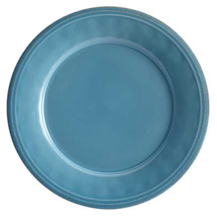Service de vaisselle en grès 16 pièces Rachael Ray Cucina, bleu agave