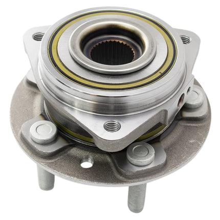 TRQ Front Wheel Bearing & Hub Assembly Compatible with 2020-2023 Jeep Gladiator 2018-2023 Wrangler