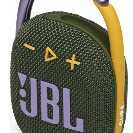 JBL Paquete de 2 altavoces inalámbricos Bluetooth impermeables Clip 4 (verde)