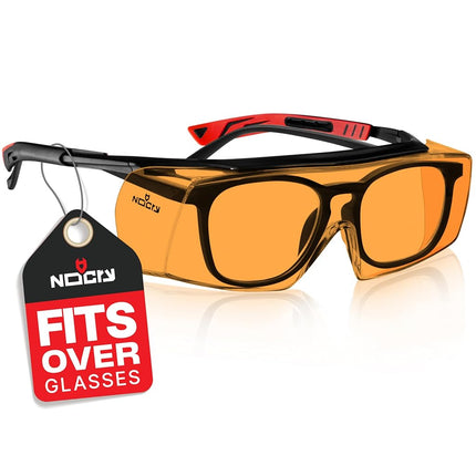 NoCry Blue Light Blocking Over Glasses Safety Glas