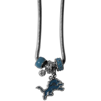 Siskiyou Sports NFL Detroit Lions Euro Bead Neckla