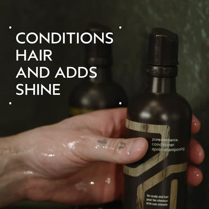 Aveda Men Pure-Formance Conditioner | Lightweight Hair Conditioner for Men | Adds Shine | Scalp Care, 300ml