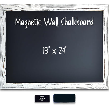 Better Office Products Magnetic Wall Chalkboard, L
