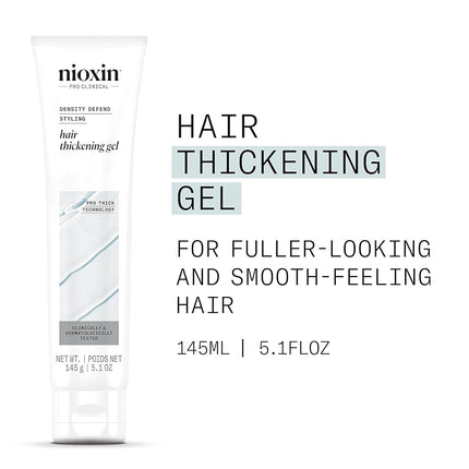 Nioxin Thickening Gel with Pro-Thick for Unisex, 5.13 oz, 153.9 milliliters