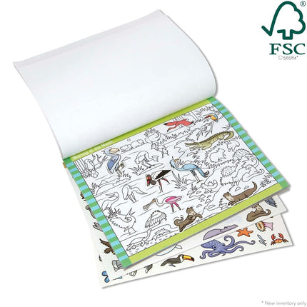 Melissa & Doug Seek And Find Sticker Pad � Animals (400+ Stickers, 14 Scenes To Color) [Kitchen] [Apr 29, 2020] Melissa & Doug
