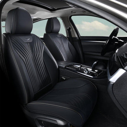 FLORICH Seat Covers Front Seats, Leather Seat Cove