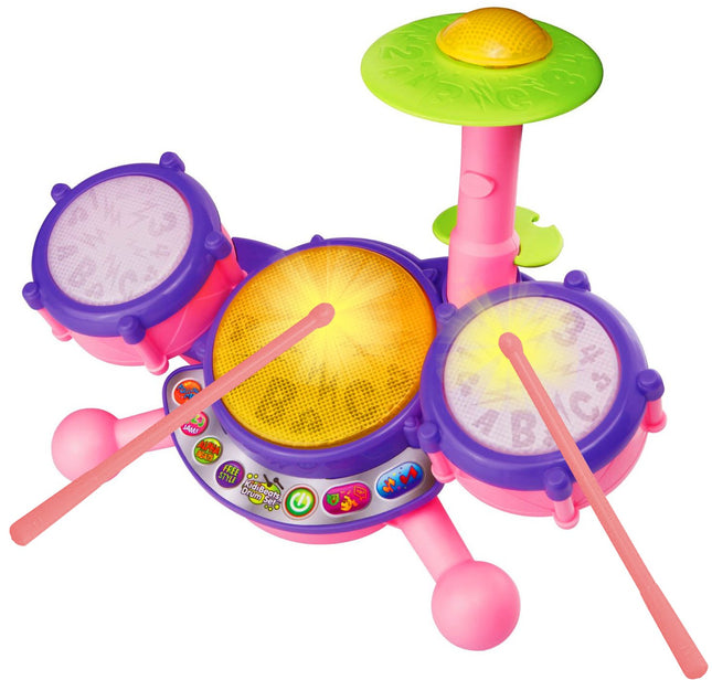 Vtech KidiBeats Drum Set Pink Exclusive