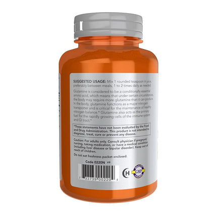 Now Foods L-Glutamine Pure Powder 6 oz