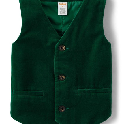 Gymboree Girls' and Toddler Dressy Vests and Blazers, Green, 4T