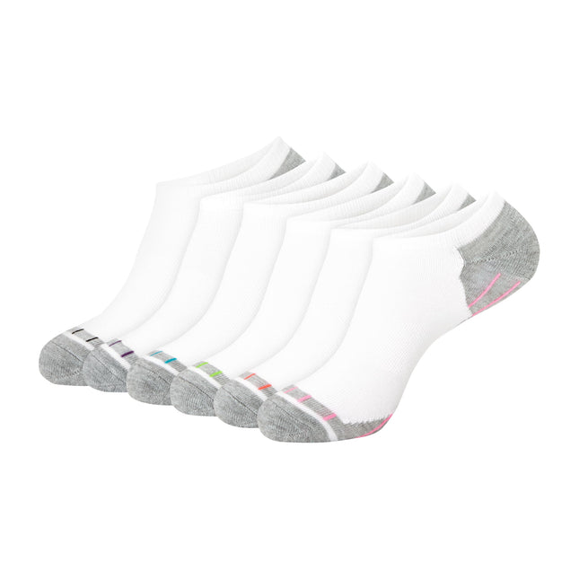 Hanes Women's 6-Pair Comfort Fit No Show Socks Cas