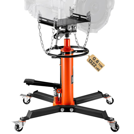 VEVOR Transmission Jack, 1322 LBS Hydraulic Telesc