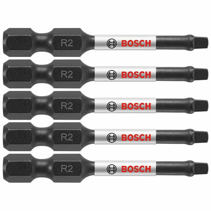 BOSCH ITSQ2205 5-Pack 2 in. Square #2 Impact Tough