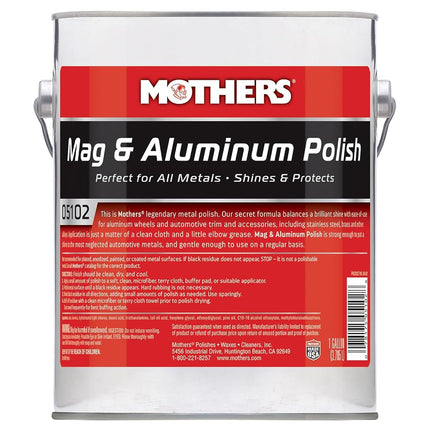 Mothers Mag & Aluminum Polish - 3.8L