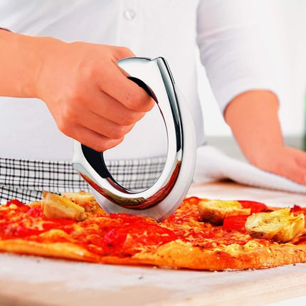 Rösle Stainless Steel Ergonomic Pizza Wheel, One Size, (12717)