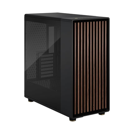 Fractal Design North XL Charcoal Black TG- three 140mm Aspect PWM fans included- Type C USB- EATX airflow full tower PC gaming case