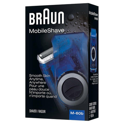 Braun M60B Mobile Shaver, Blue