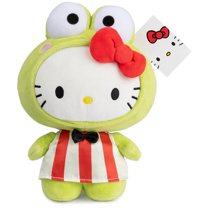 GUND Sanrio Hello Kitty Keroppi Plush Toy, Premium Stuffed Animal for Ages 1 and Up, Green, 9.5"