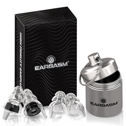 Eargasm High Fidelity Blackout Earplugs for Concerts, Festivals, Musicians, DJs, Night-Life, Motorcycle Hearing Protection - Reusable Ear Plugs for High Fidelity Noise Reduction up to 21 dB