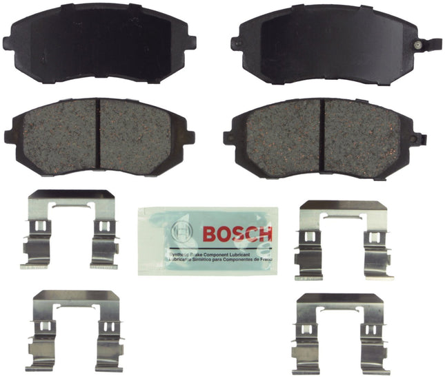 BOSCH BE929H Blue Ceramic Disc Brake Pad Set With 