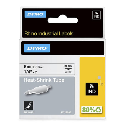DYMO Rhino Industrial Heat-Shrink Cable Label Tube